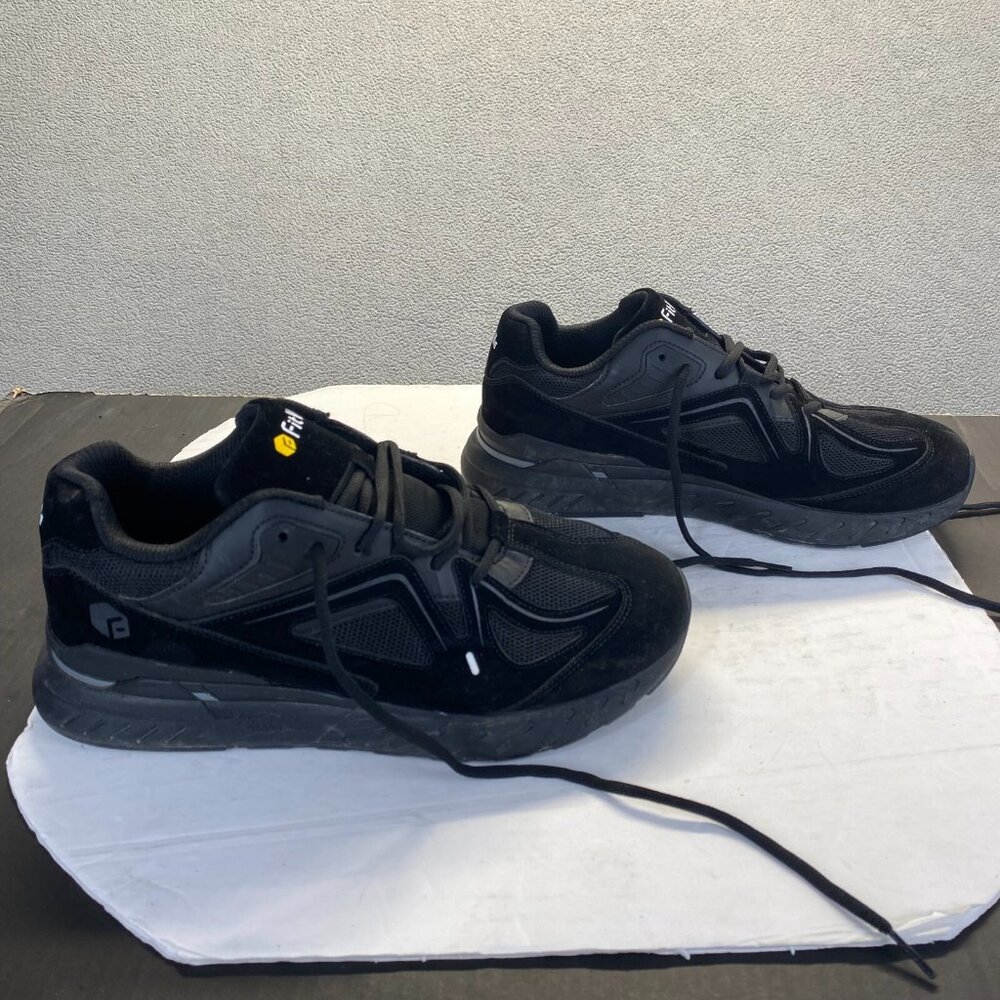 FitVille Men's Sneakers rebound core v1,Size 11EEW,Black,Comfort Technology - Picture 3 of 15